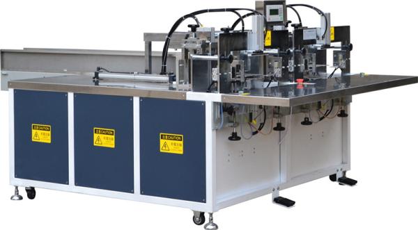 Double Channels Facial Tissue Paper Cutting And Packing Machine Semi Automatic