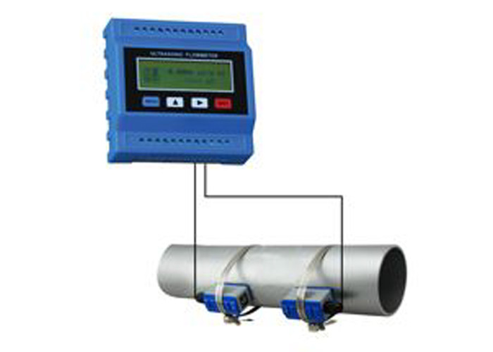 Doppler In Line Pipe Type Ultrasonic Flow Meters For Waste Water Treatment