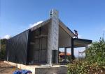 Modern Light Steel Frame House Kits With 3 Bedrooms NS/AS Prefab Light Steel