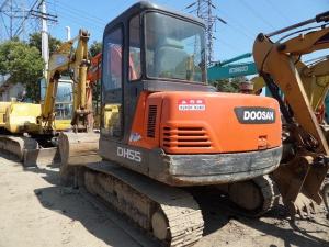 Quality Used Mini Excavator Doosan DH55 Small Excavator wholesale