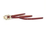 1.2cm Rhinestone Decorative Ladies Belt