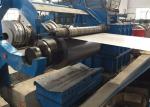 Steel Strip Metal Slitting Line / Automatic Slitting Machine PLC Control