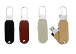 swivel cheap leather USB flash drive