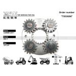 R55-3 Excavator Swing 1 Stage Carrier Assy Hydraulic Motor Drive