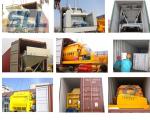 Construction HZS60 Concrete Batching Plant Stabilized Soil Mixing Station