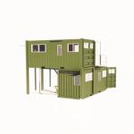 20ft or 40ft Foldable Puerto Rico Living Luxury Flat Pack Shipping Container