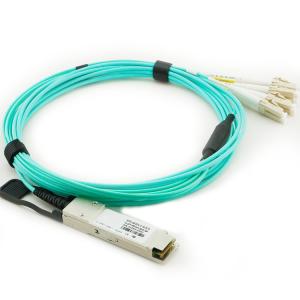 China Duplex LC 5M 40g Qsfp AOC Active Optical Cable on sale