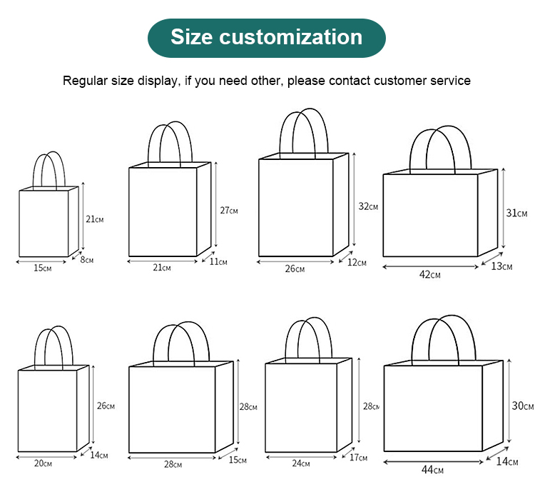 Customized Matte Black Paper Gift Shopping Bag for Retail of Handmade Luxury Items