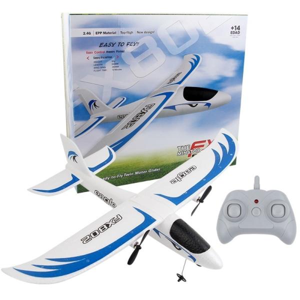 Fx802 2.4g 2ch Epp Foam Eagle Rc Airplane Rtf Fixed Wing Electric Outdoor Remote