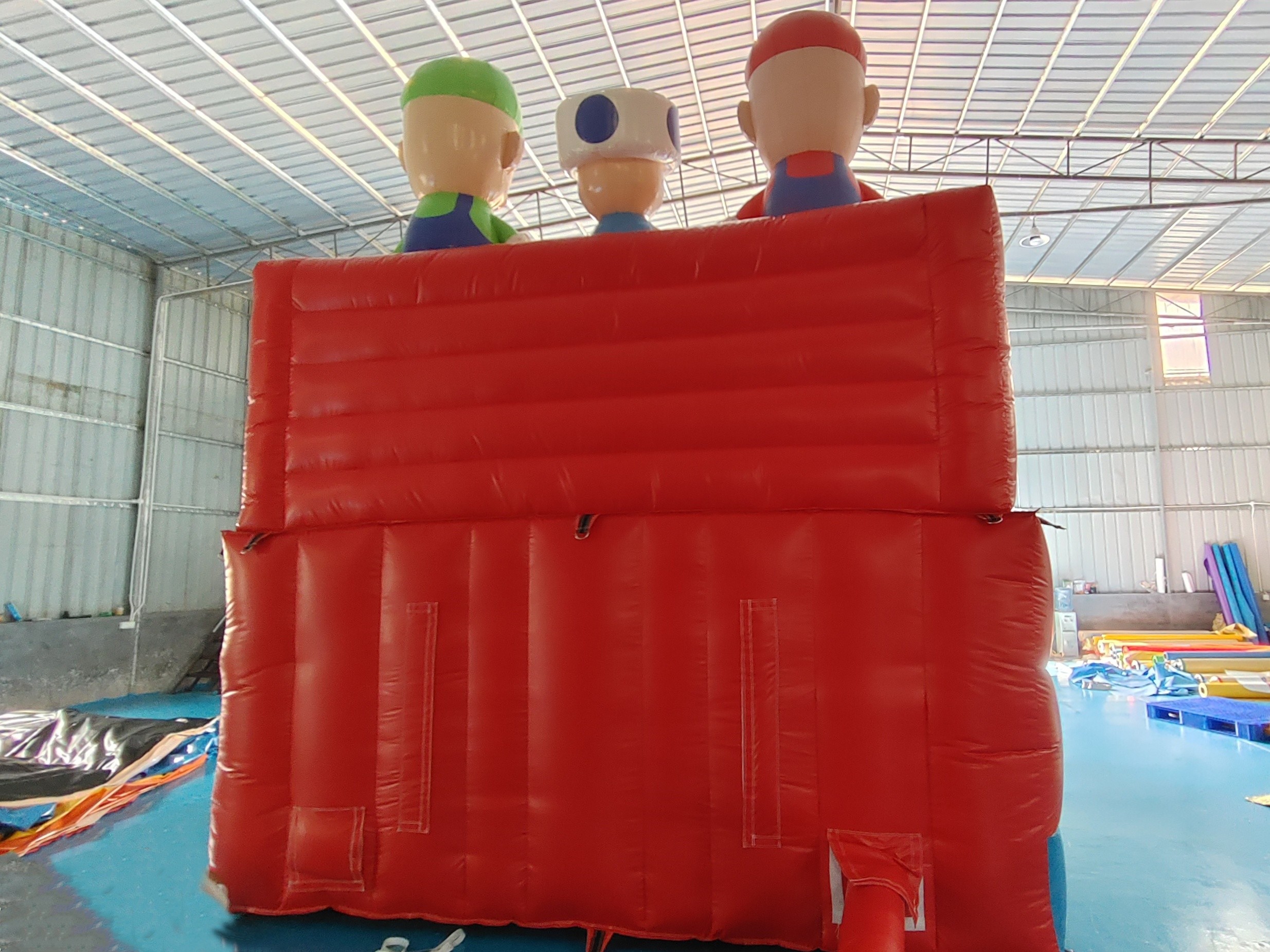 Customized Inflatable Slides Playground Super Mario Park Inflatable Bouncy House