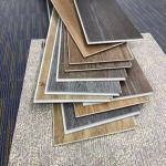 Hotel Wood Flooring Colour Easy to Install 4.0mm Commercial Grooving Veneer Spc