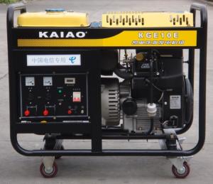 Quality Professional 8kva Gasoline Generator Set , Electric Start Portable Generator wholesale