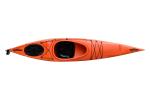 UV Resistant 12 Foot Sit In Kayak , Orange Color Sit Inside Tandem Kayak With
