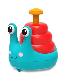Quality Wholesale Mini Snail Car Toys Hand Pressed Cartoon Snail Children Toys Party Supplies Interactive Toys wholesale