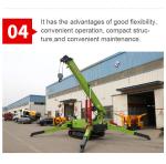 ZHONGMEI 8 Ton Mini Spider Crane Electric Movable Small Spider Cranes With CE