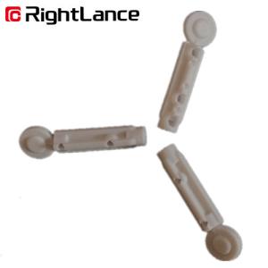 Quality 33G 0.2mm Pale Sterile Disposable Sterile Blood Lancet With Cap Needle wholesale