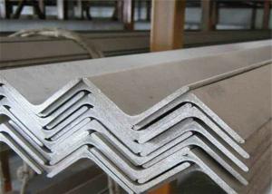 Quality Easy Welded Stainless Steel Angle Bar , Brushed Stainless Steel Angle Hot Rolled wholesale