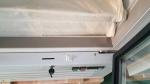 1380L Anti Fog 3 Glass Door Upright Display Freezer