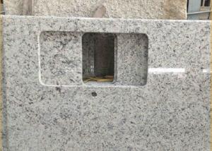 Quality Giallo Sf Real Solid Granite Worktops For Kitchen / Bathroom White Color wholesale