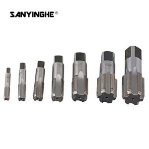 Quality Water Pipe Screw Thread Tapping Tool High Speed Steel NPT G ZG RC BSP BSPT Pipe 55 60 Degrees wholesale