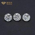 Polished 1 Carat Lab Grown Brilliant Round Cut Diamond For Jewelry