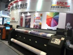 Quality 360 * 1080dpi Sublimation Digital Printing Machine For Advertising Flags / Banners wholesale