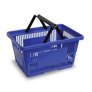 Quality 25L Handheld Shopping Baskets wholesale