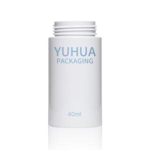 Quality Skin Care 1.69oz Plastic Packaging Bottles Round Shape 111mm Height wholesale