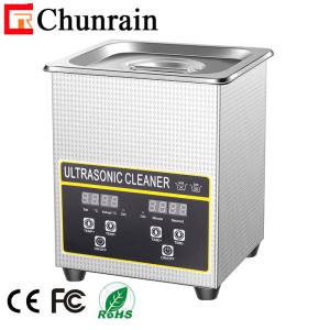 Quality Digital Dental Ultrasonic Cleaner , 2Liters 60Watt Jewelry Ultrasonic Cleaning Machine wholesale