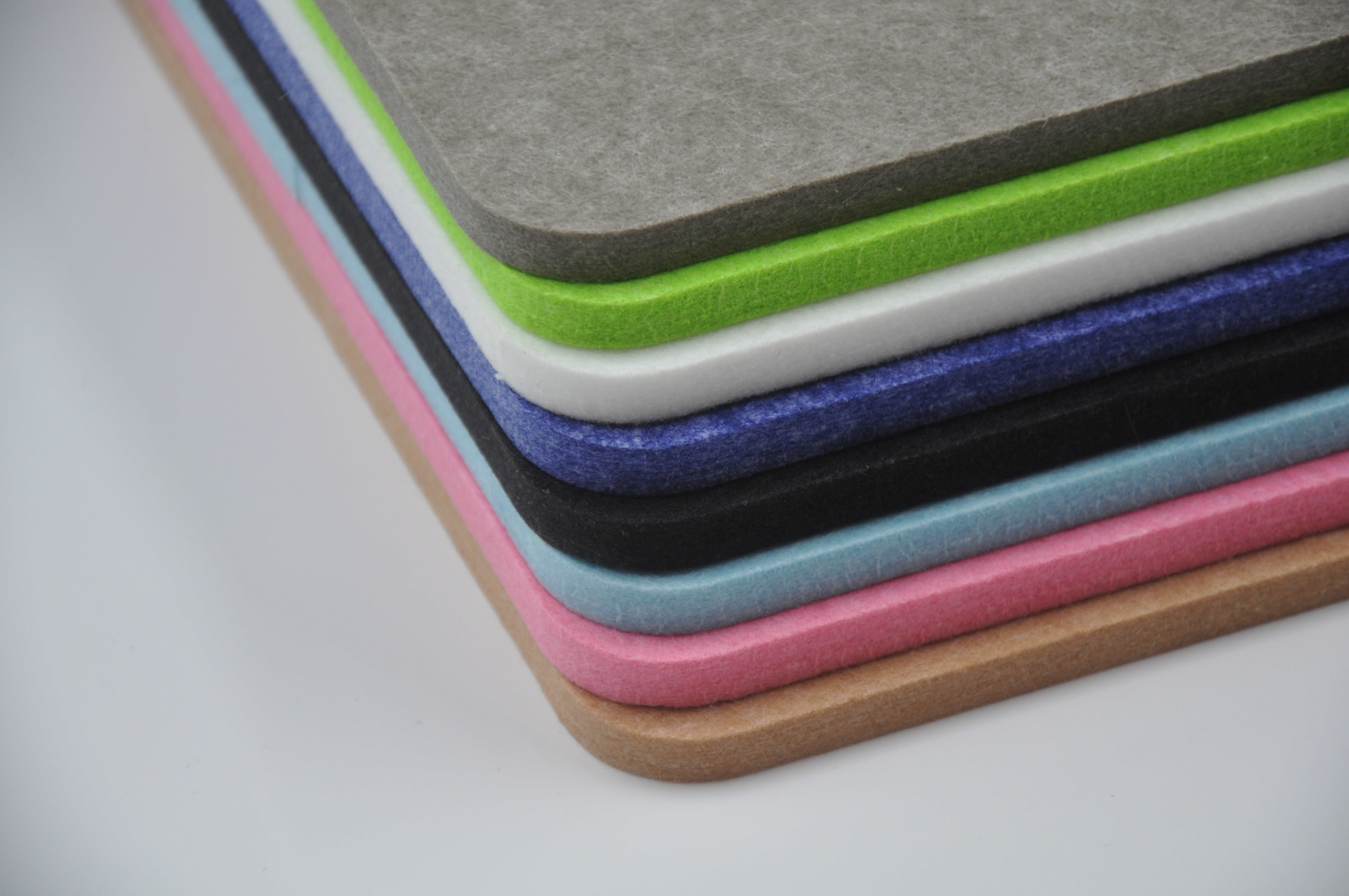 9mm PET Soundproof Wall Panels Polyester Fiber Felt Sound Absorb Acoustic Panel