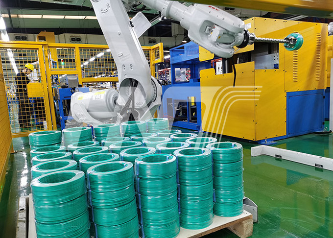 Building Wire Extrusion Line With Robot Stacking Packing Machine