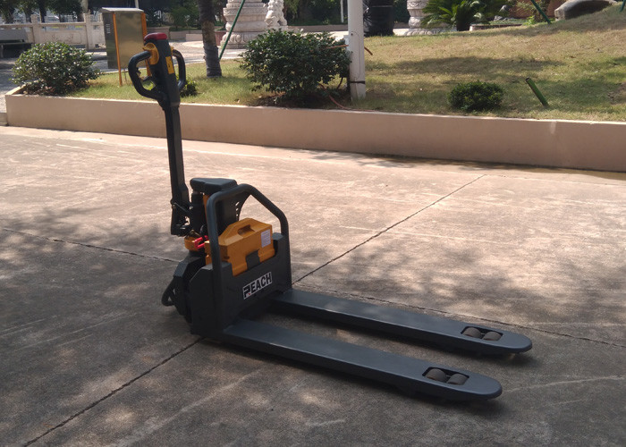 Portable Electric Pallet Truck 1200kg Compact Structure With Lithium Battery
