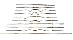 Quality Bodybuilding Free Weight Exercise Equipment gym Barbell Olympic EZ Bar wholesale