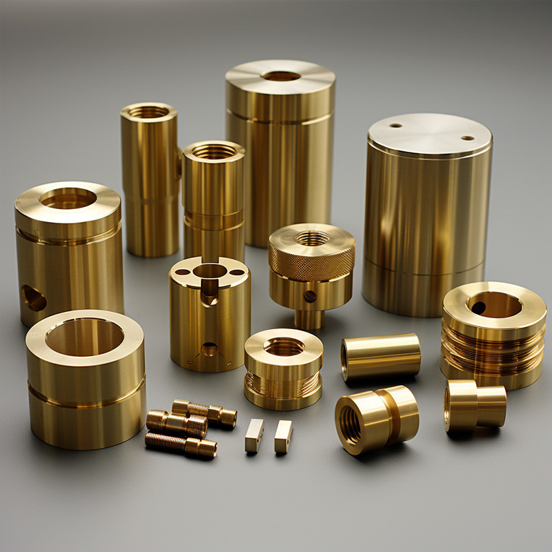 Micro Machining Brass CNC Turning Parts For Aerospace Automotive Industry