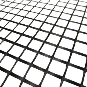 Quality 80-80 PET Geogrid For Roadbed Solidification And Onsite Training wholesale