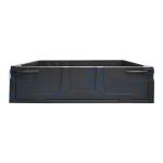 Golf Cart Heavy Duty Thermoplastic Utility Cargo Box for Club Car, EZGO, and