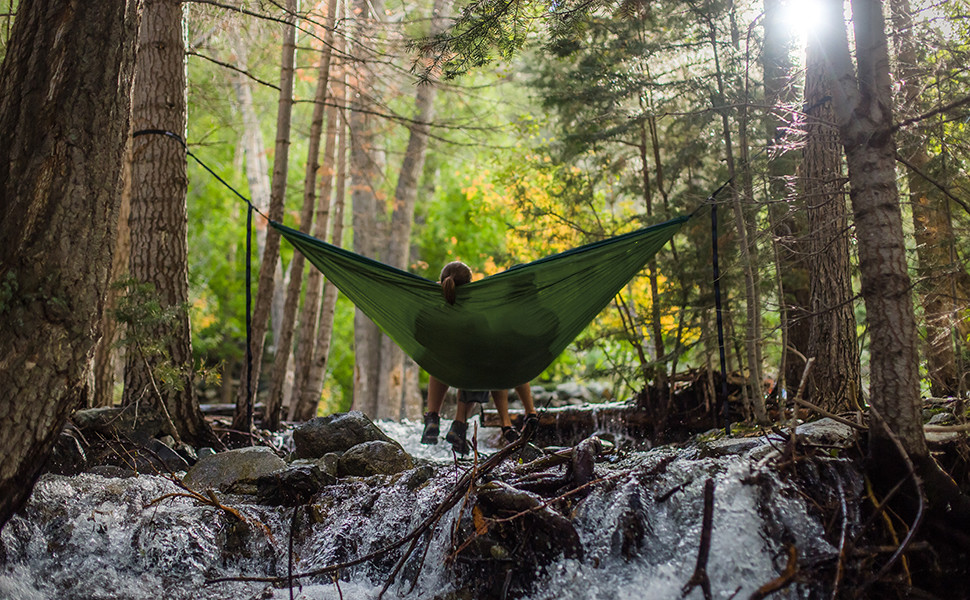 High Load Capacity 300kg 750g Portable Camping Hammock