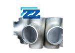 6 X 8 " Galvanized Reducing Tee , Butt Weld Carbon Steel Pipe Fittings