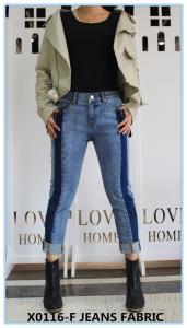 Quality 11oz Fleece Stretchy Jeans Material wholesale