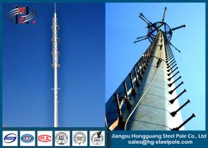 Quality 4G Polygonal Steel Tubular Telecommunication Towers Hot Roll Steel Q235 wholesale