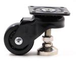 Heavy Duty Retractable 50MM Universal Caster Wheels 140kg