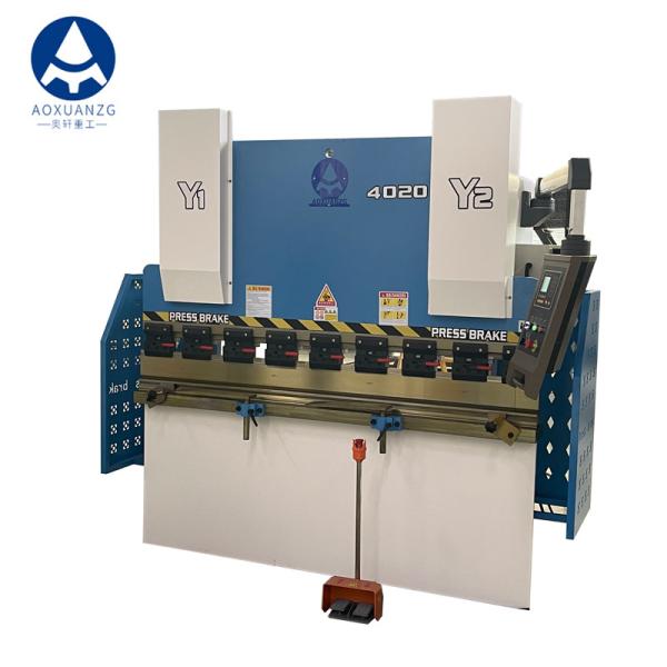 Torsion Bar Hydraulic Press Brake Max Bend 3mm Carbon Steel 1.5mm Stainless