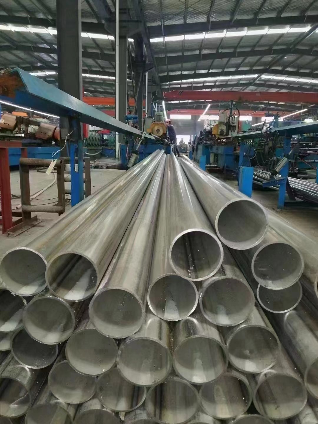 Decorative Polished SS Steel Pipes AISI SUS Inox Sanitary 201 202 430 440 2205 2507