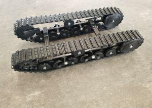 Quality ISO9001 Passed Rubber Steel Track Undercarriage DP-BGM-100 Robot Machinery Parts wholesale