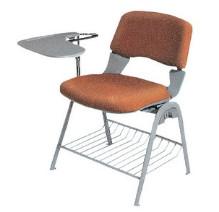 Quality training room upholstered chair with basket and tablet wholesale