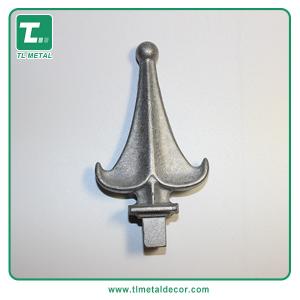 Quality Cast aluminum insert picket spearhead fence finials 5/8&quot; wholesale