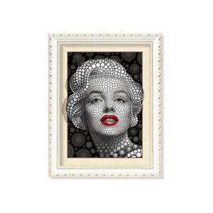 Quality Stock Lenticular Marilyn Monroe 3d Picture CMYK Printing For Hotel Decoration wholesale