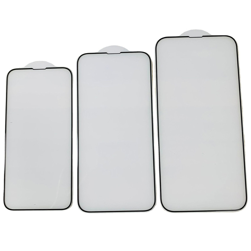 Matte Film Tempered Glass Full Screen Protector Dustproof Bright Edge