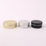 Makeup Tools Empty Storage Container 5 10 15 20 100 150 g Matte Silver Metal