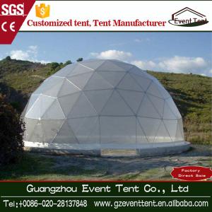 Quality Steel Frame Steel Dia 30m Transparent Geodesic Dome Tent for Events wholesale